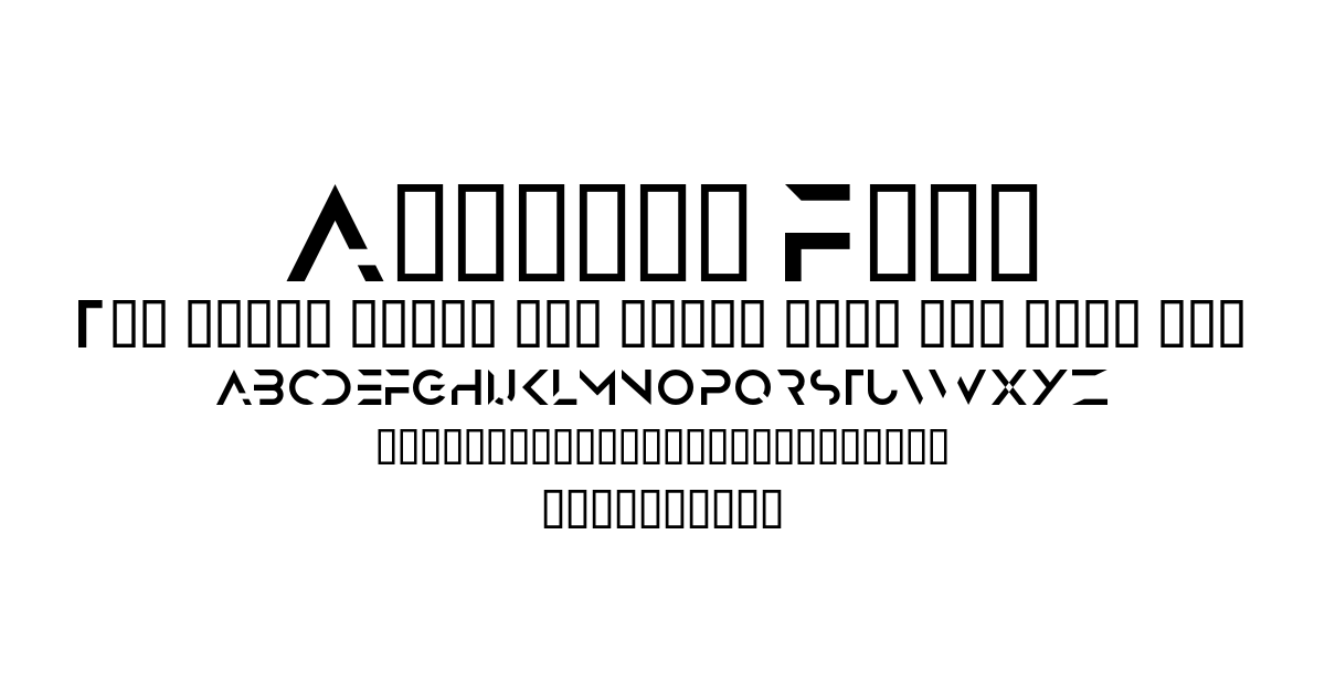 Anurati Font preview