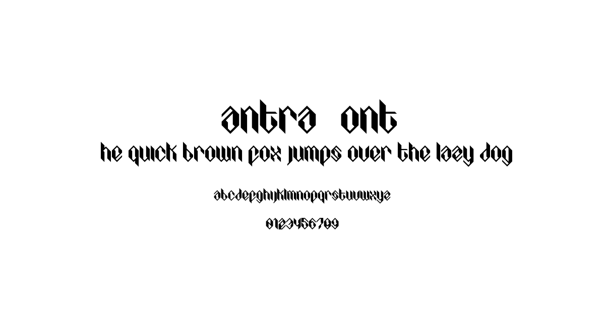 Mantra Font font preview