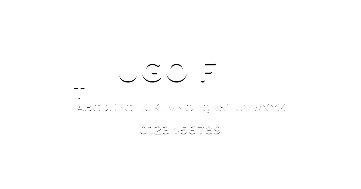UGO Font preview