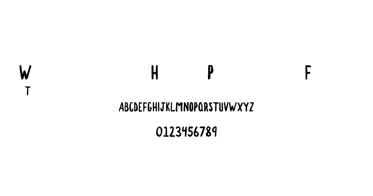 Westfalia Hand Painted Font preview